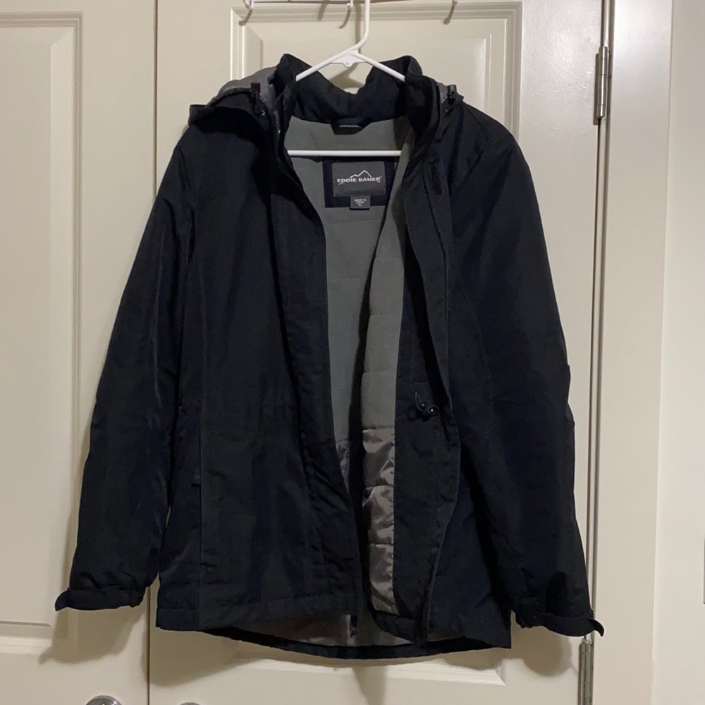 Eddie Bauer winter jacket M/ML Black